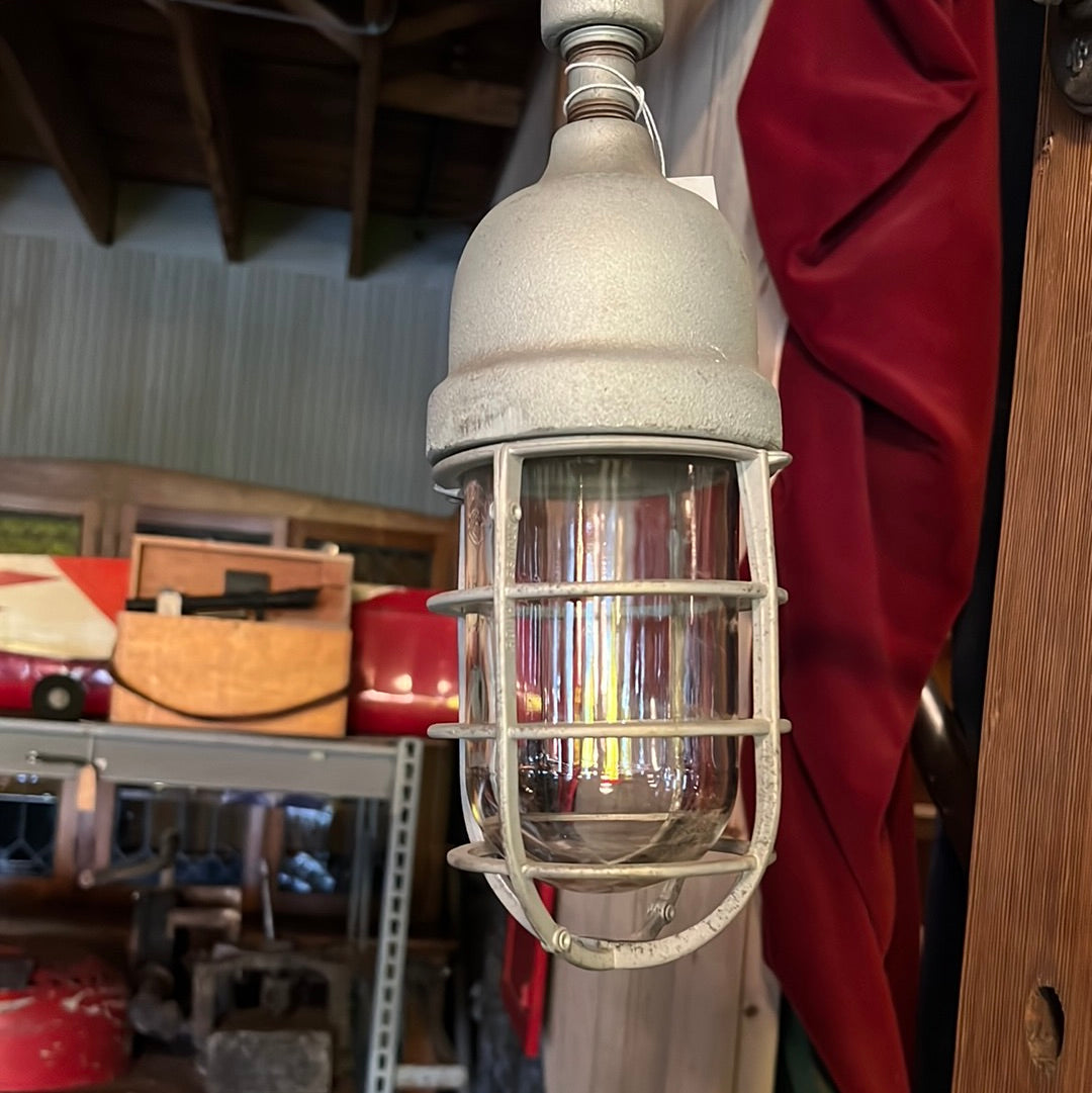 Vintage 1940's Crouse Hinds Industrial Explosion Proof Light