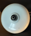 Antique Goodrich Porcelain Enamel Barn Goose Neck Industrial Light Fixture 