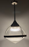  Holophane Vintage industrial modern pendant light fixture