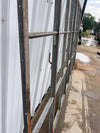 Antique Steel Factory Window W/Double Center Casement Windows