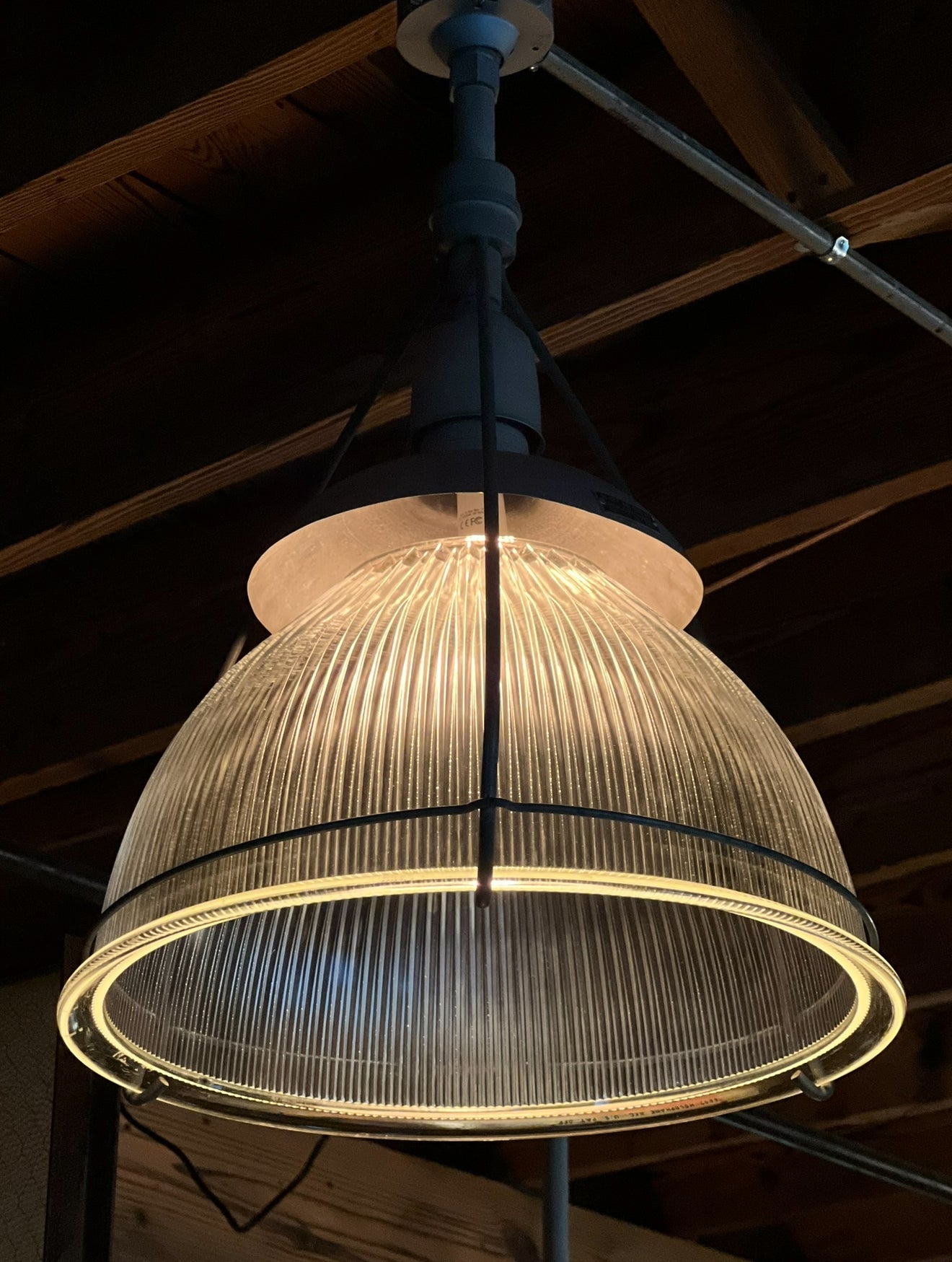1940's Holophane Pendant 19