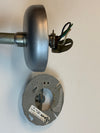 Vintage Modern Holophane 11” Diameter Industrial Cast Aluminum Pendant Light