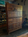 Antique P.A Wetzel & Sons Stacking File Cabinet