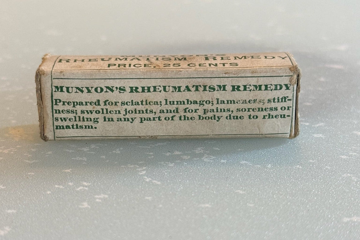 Munyon's Rheumatism Remedy