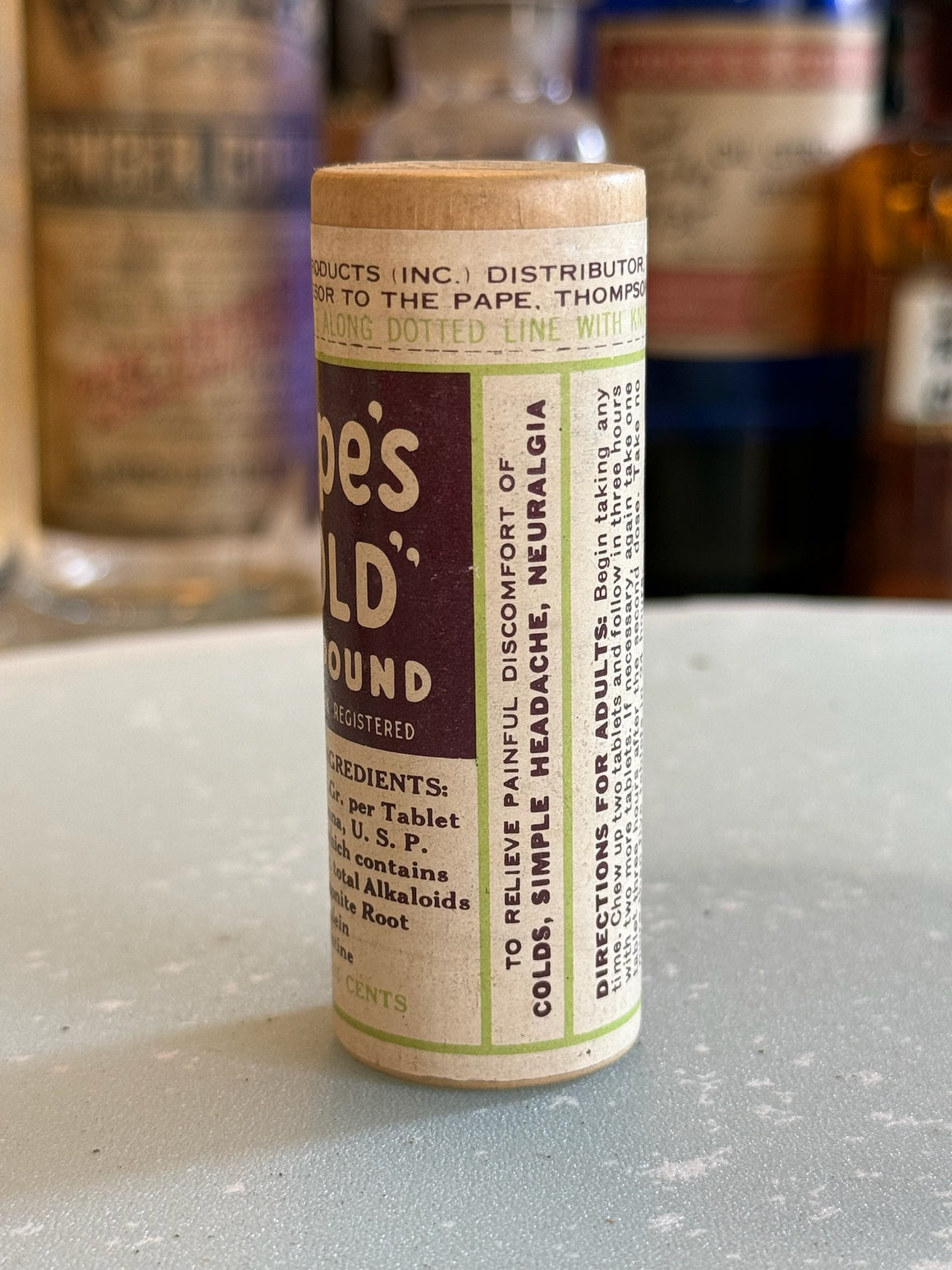 Pape's Cold Compound