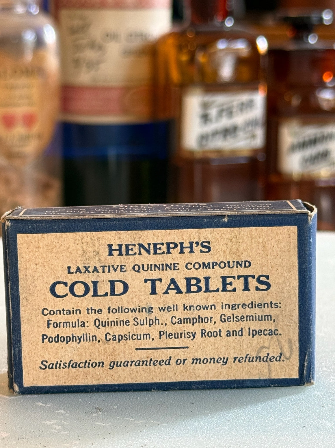 Heneph's Laxative Quinine Compound