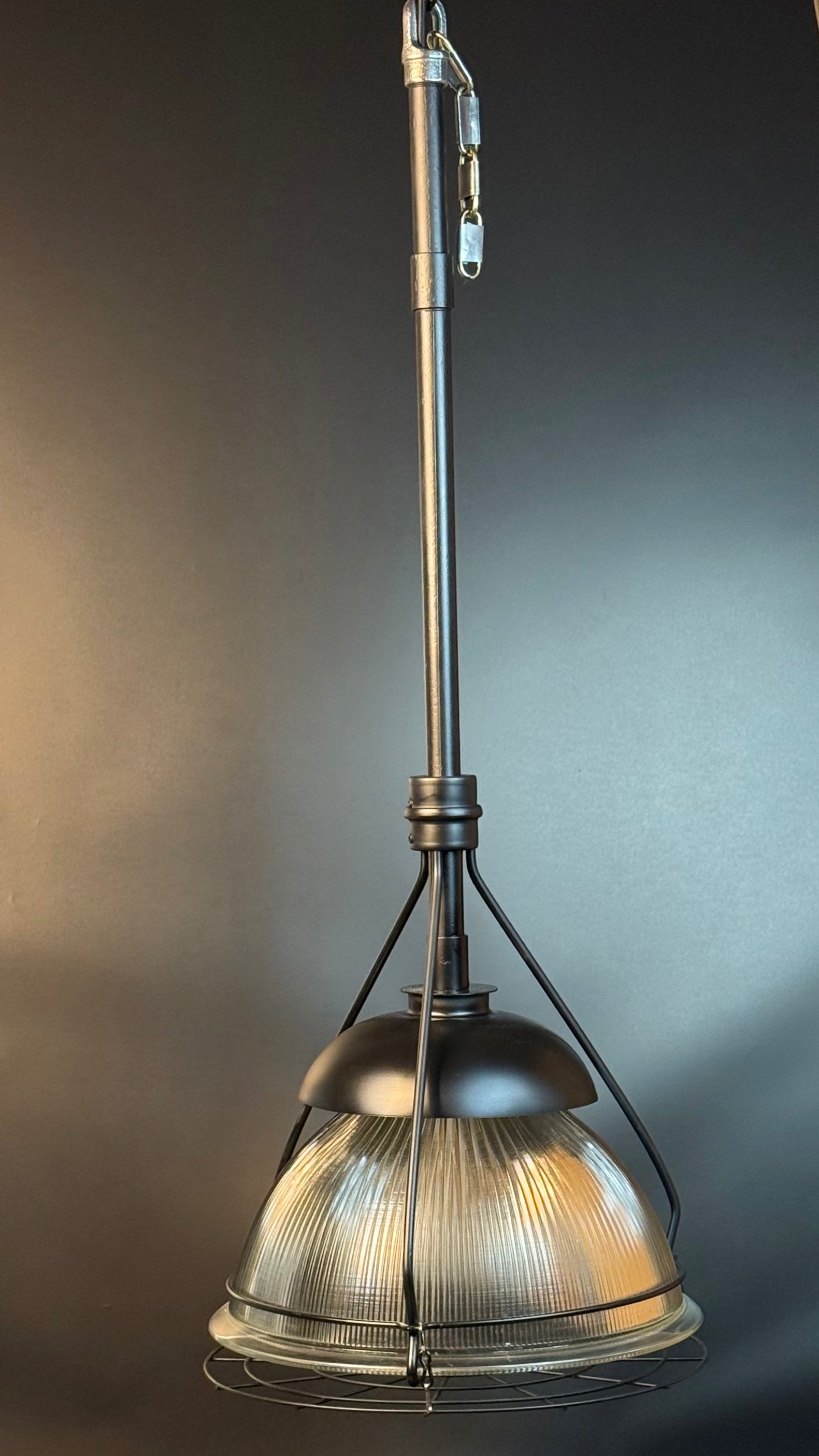 1940's Holophane Industrial Light Fixture Hi-Bay 7718177767485