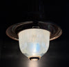 antique holophane street light fixture arm  