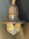 antique holophane street light fixture arm  