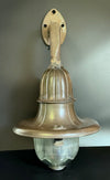 antique holophane street light fixture arm  