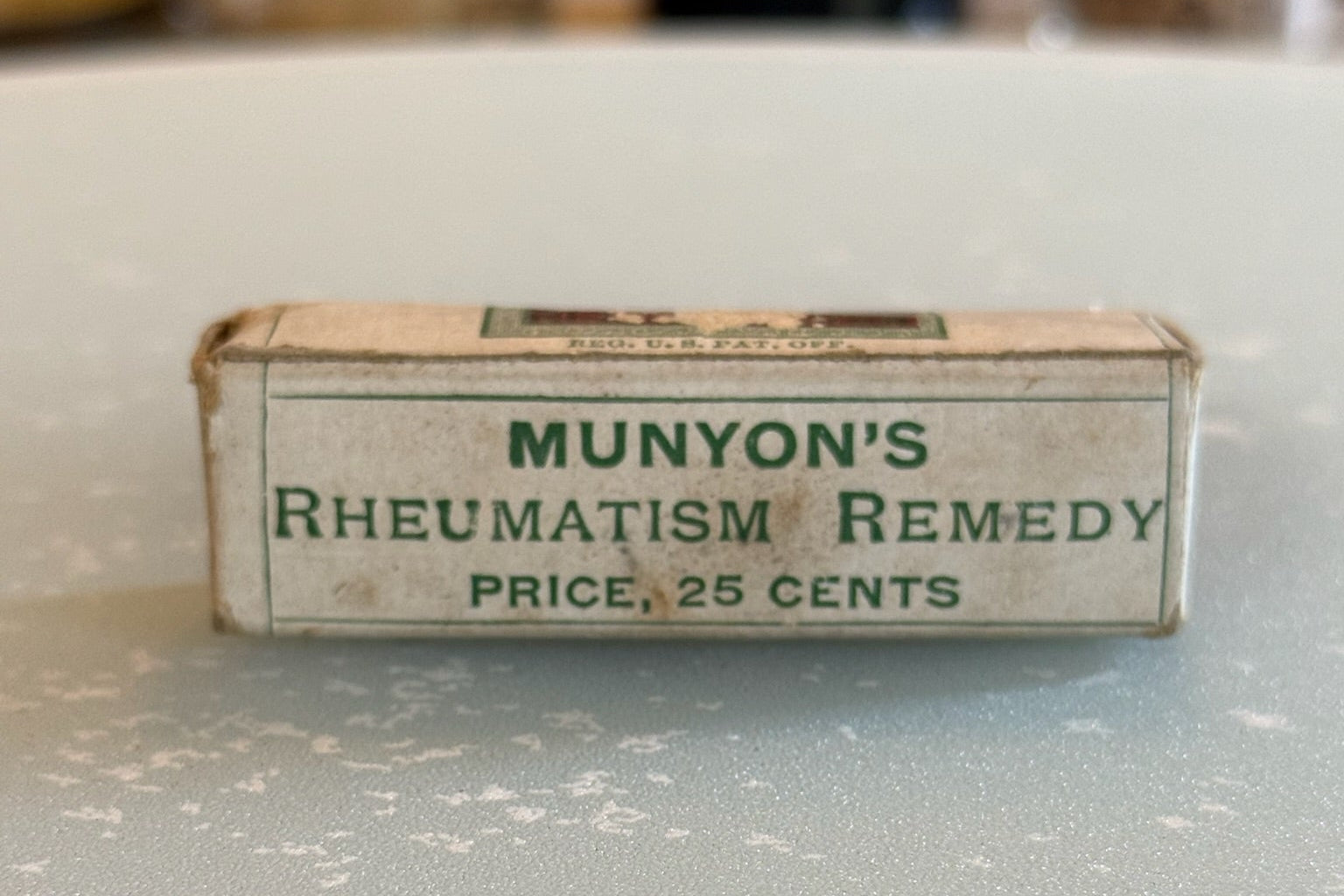 Munyon's Rheumatism Remedy Quack patent medicine