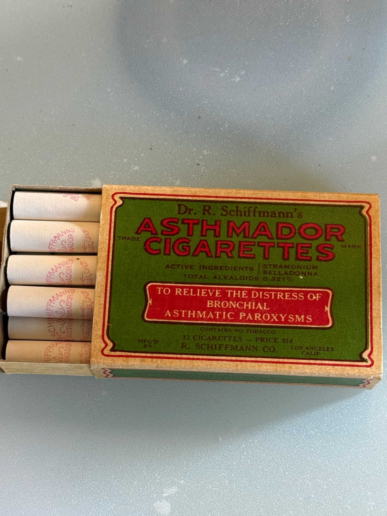 Asthmador Cigarettes