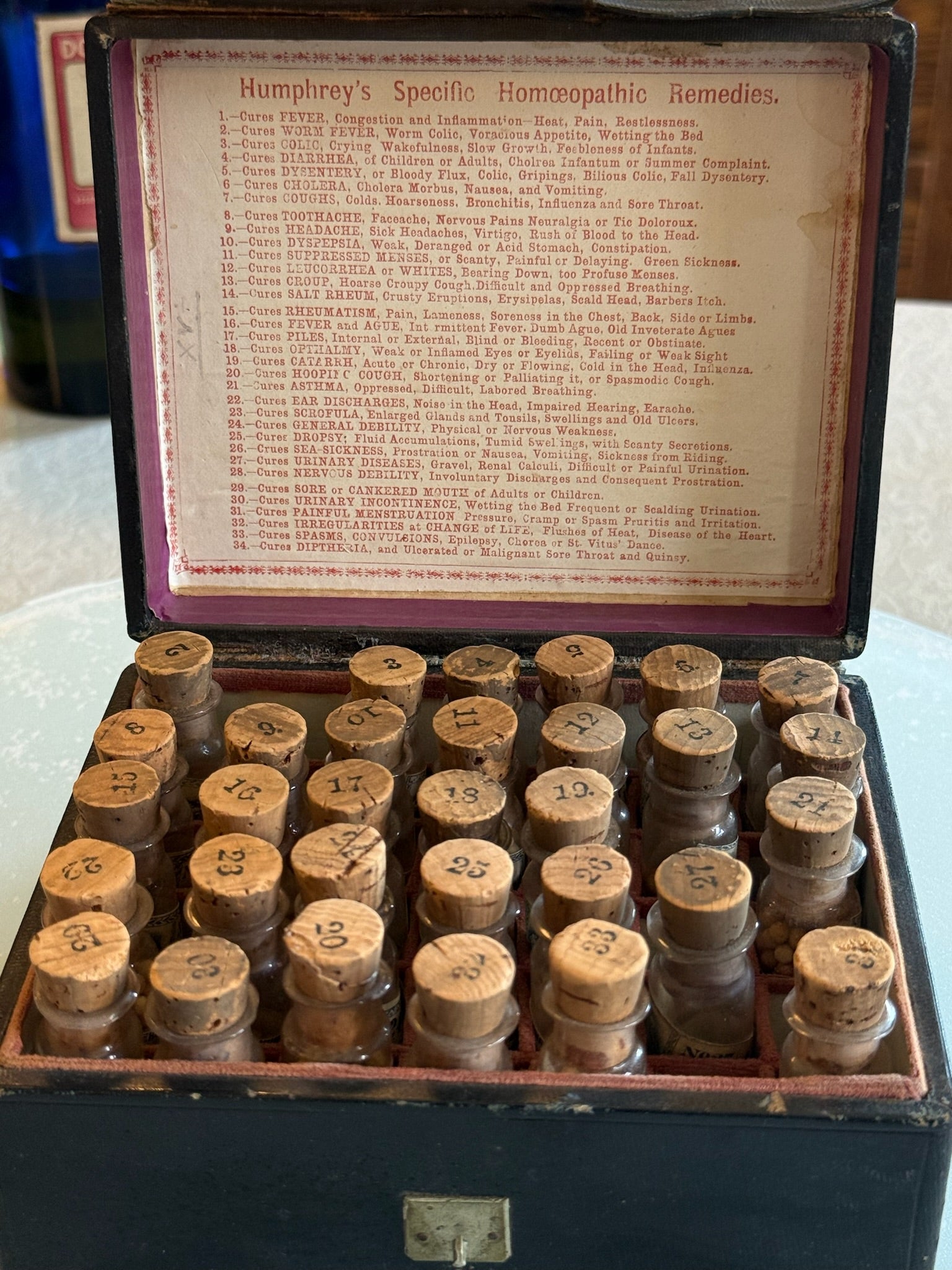 Humphrey's Specific Homeopathic Remedies