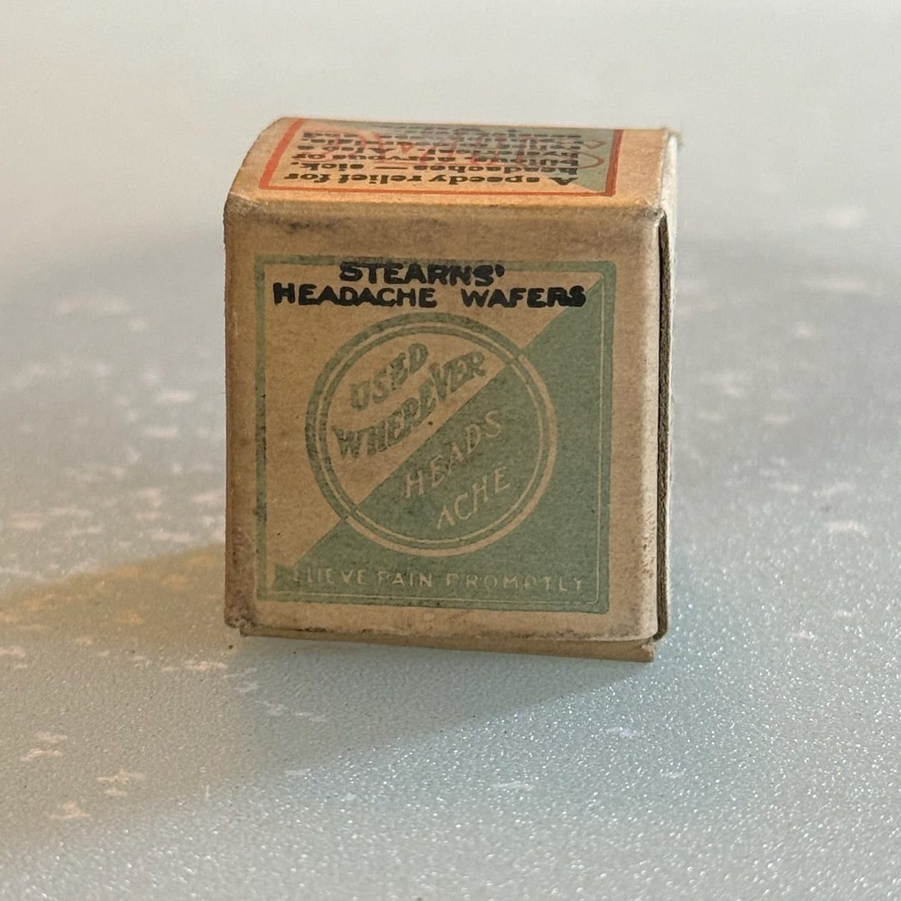 Stearns' Headache Wafers quack medicine