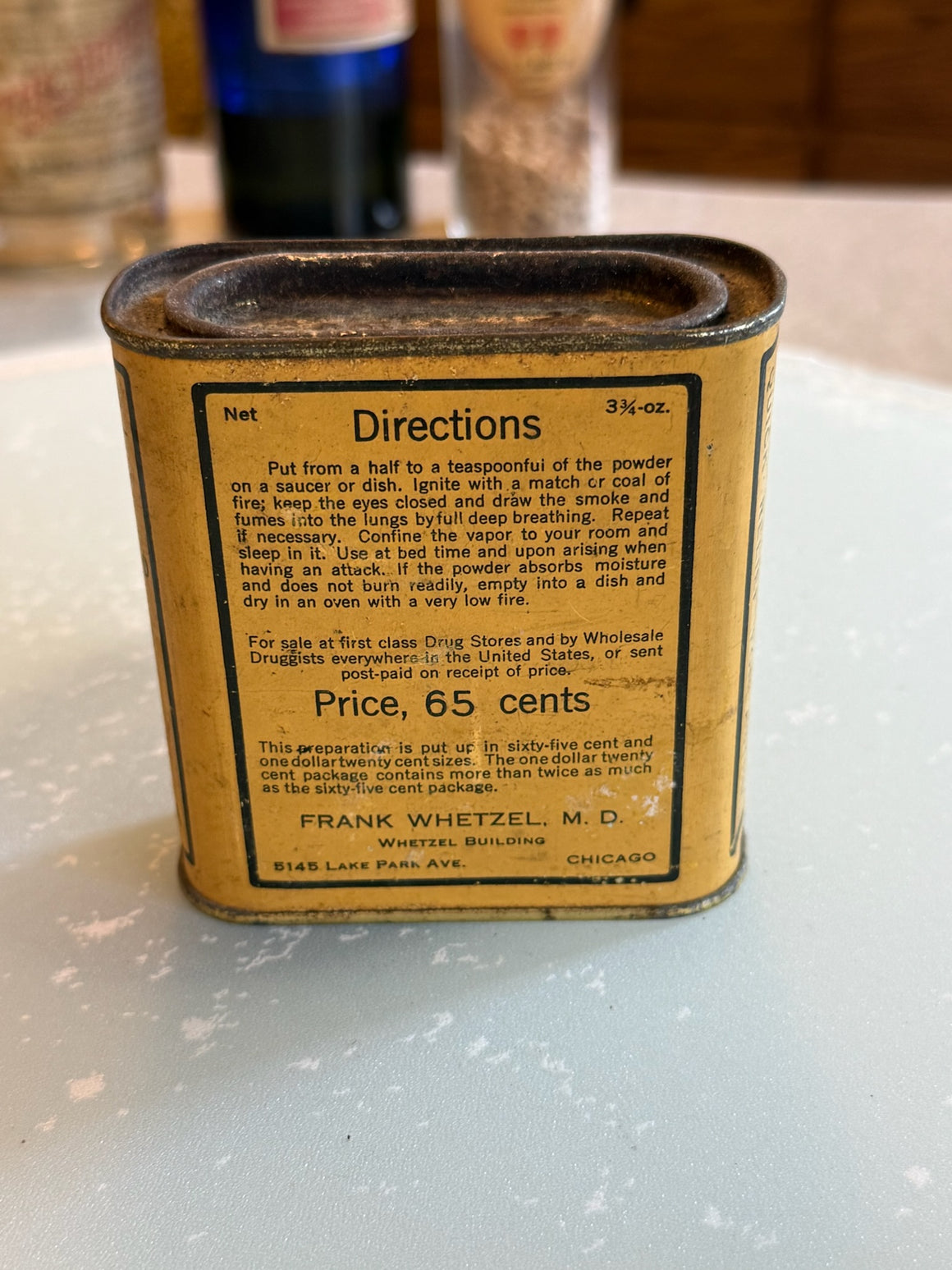 Dr. Whetzel's Asthma Quick Relief