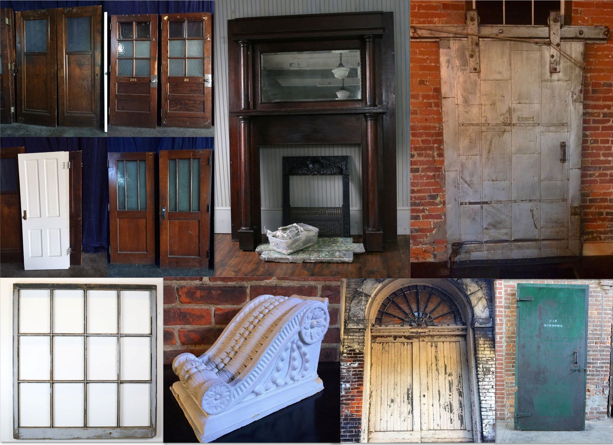 architectural salvage, doors and windows