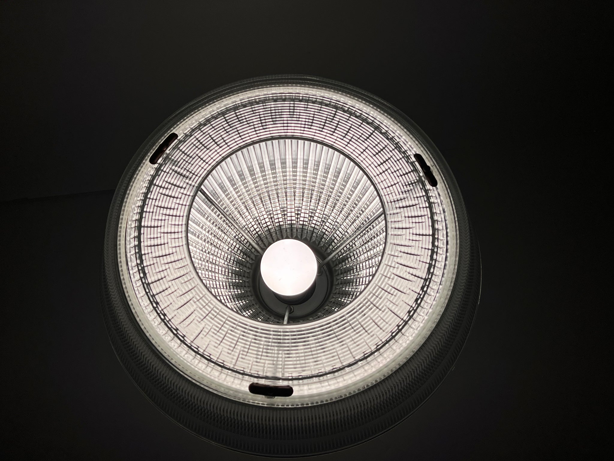 vintage sailor hat holophane ceiling light fixture