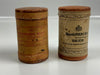 2- 1890's Merck Cardboard Medicine Containers Bottles Jars Paper