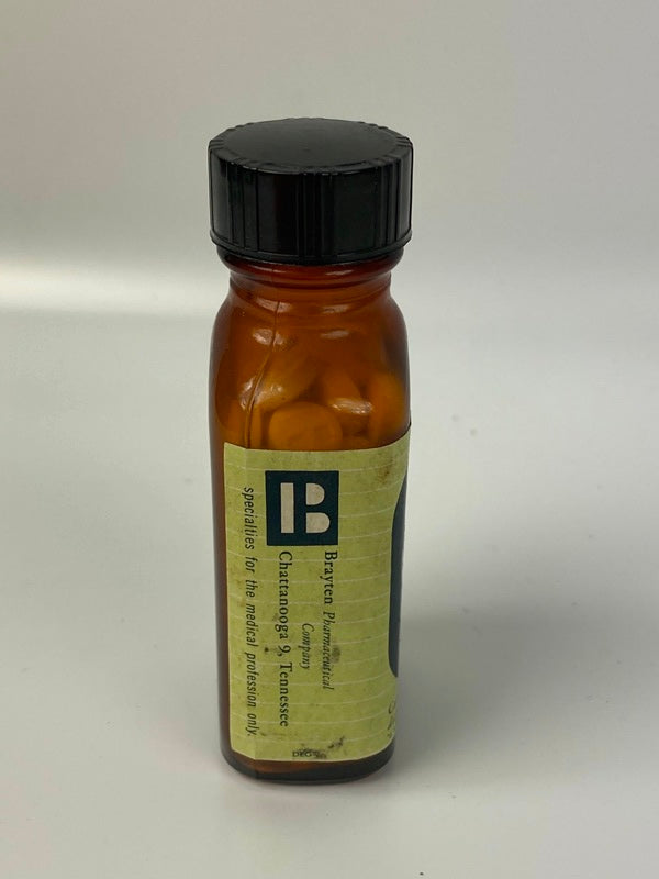 Vintage Brayten Pharmaceutical Co Neo Bromth Medicine Bottle Pharmacy