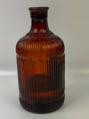 McKesson & Robbins Medicine Ribbed Bottle Vintage Apothecary Pharmacy