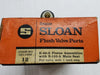1 Sloan K60A Flush Valve Assemblies with S123A Seats