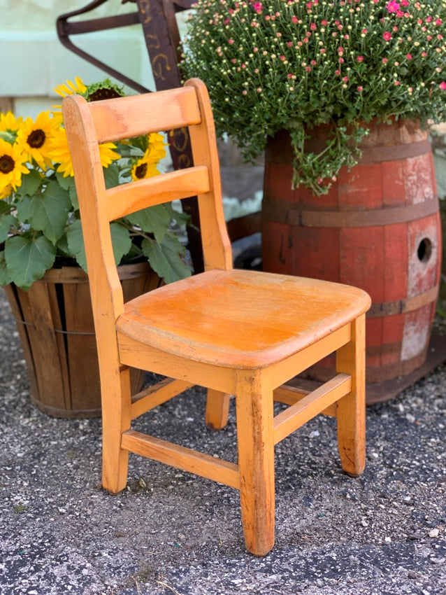 Old Antique Childrens Chairs Vintage Rustic Children's Chair In