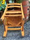 antique oak child's chair