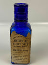 Antique Blue Wyeth & Bro. Vichy Salt Bottle 