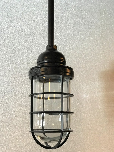 Vintage Appleton Industrial Light Fixture Island Pendant Light