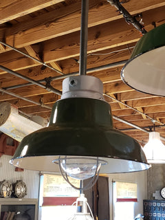 Pendant Lamp with Benjamin Warehouse Shade - Steampunk Factory buy Ligh