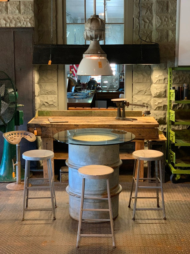 antique pub bistro table