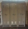 upcycled gym lockers entertainment center