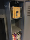 upcycled gym lockers entertainment center